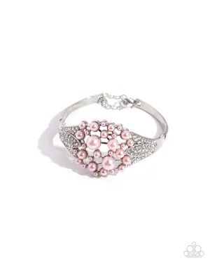 Royal Red Carpet - Pink Bracelet - Paparazzi Accessories