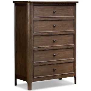 Russ Tall Dresser, Aged Oak