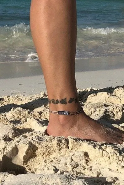 Slut Bracelet or small anklet in Stainless Steel with gift bag included