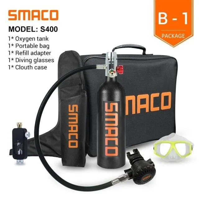 SMACO Dive Tank Set