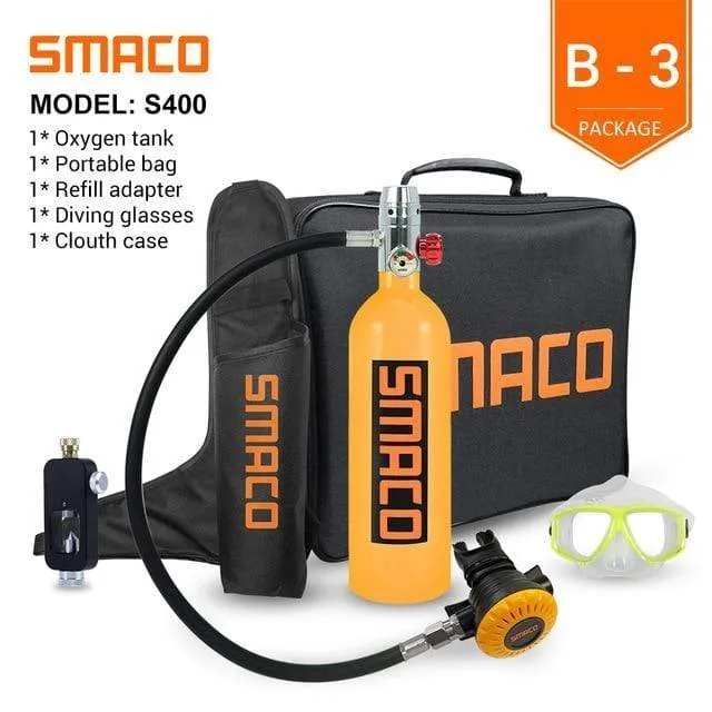 SMACO Dive Tank Set