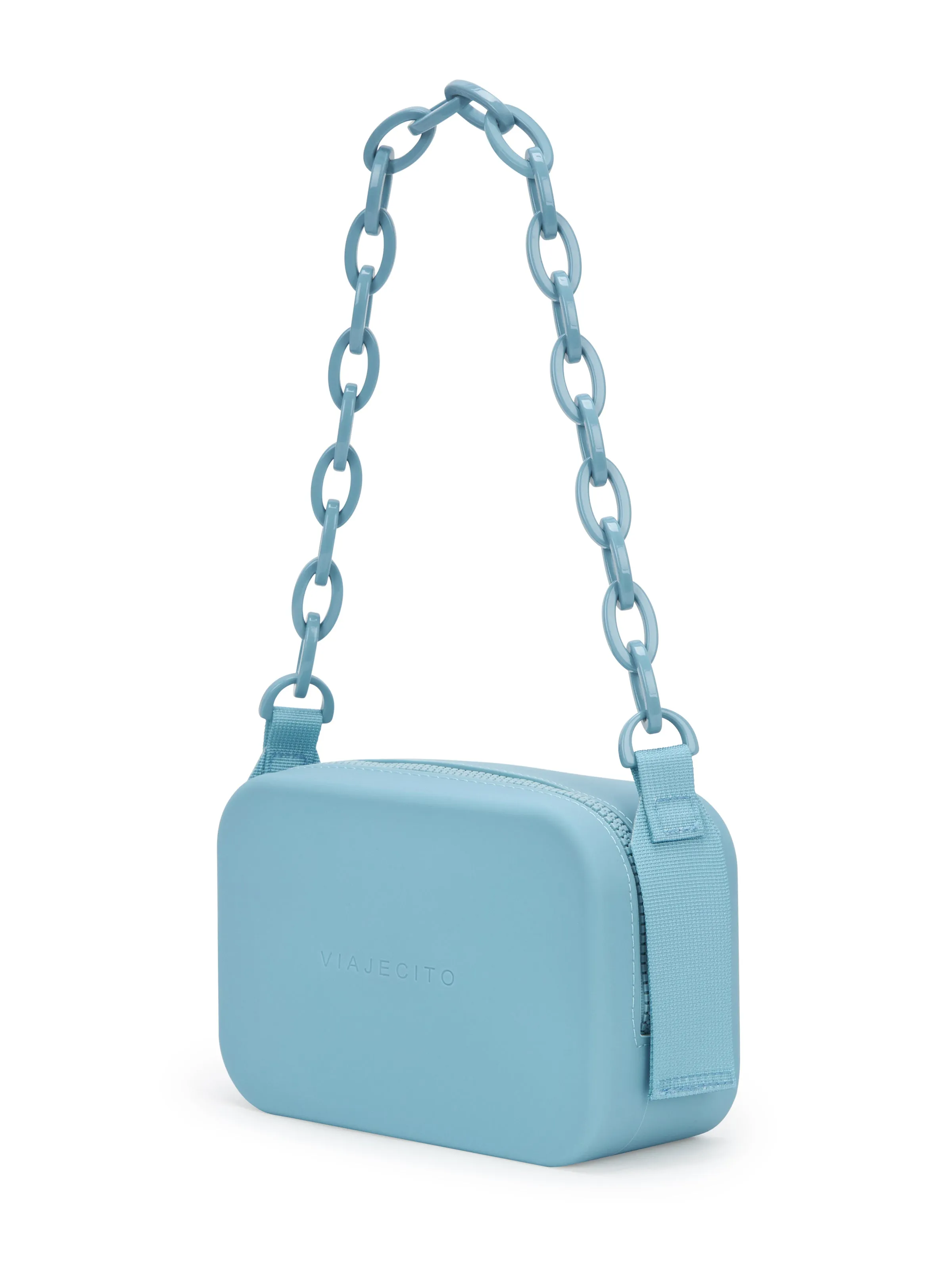 Smoke Blue Classic Short Chain Set