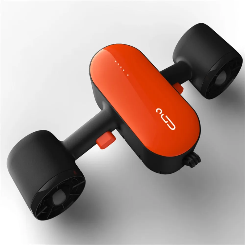 Swimming Underwater Scooter Propeller Electric Diving Motor Fins Jet Ski Underwater Drone Scuba Gear for Fishing Snorkeling