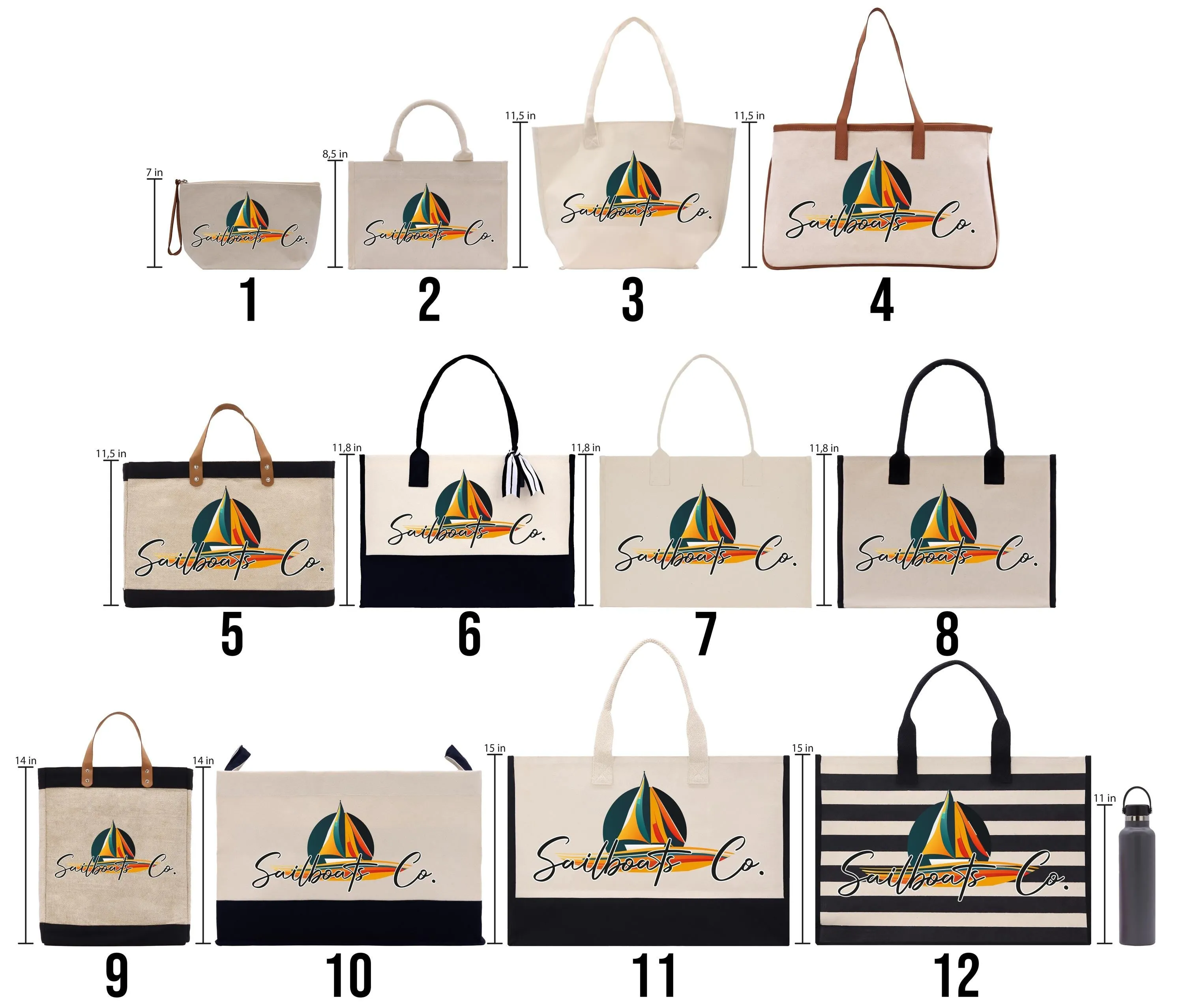 Tennis Personalization Name Cotton Canvas Tote Bag Gift for Tennis Lover Bag Tennis Coach Gift Bag Custom Pickleball Tote Gift (PBT1022)