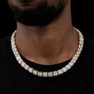 The Frozen Icon I® - 10mm Clustered Tennis Chain