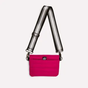 Think Royln Bum Bag Crossbody in Fuchsia Noir