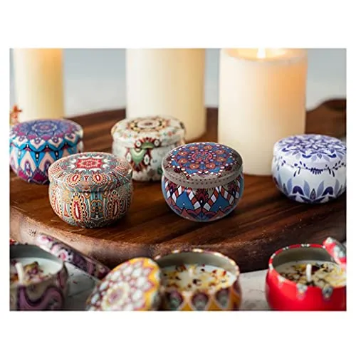 TOG Scented Candles Gift Soy Wax Tin Candles Gift for Women Freesia flavourHome & Garden | Home Decor | Other Home Decor