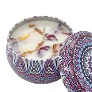 TOG Scented Candles Gift Soy Wax Tin Candles Gift for Women Freesia flavourHome & Garden | Home Decor | Other Home Decor