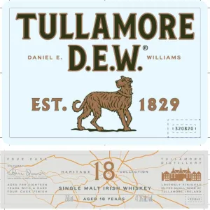 Tullamore Dew Heritage Collection 18 Year Old