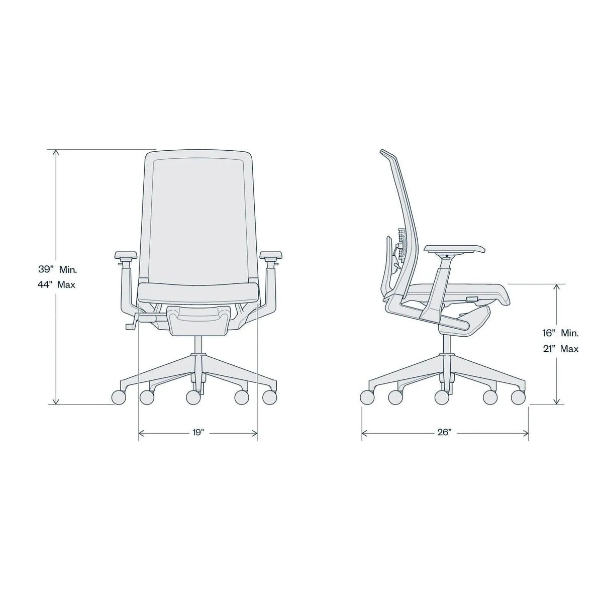 Very Leather Office Chair