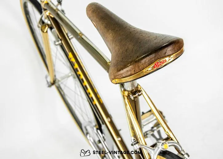Vicini Oro Anniversary Gold Plated Bicycle Campagnolo 50th Anniversary