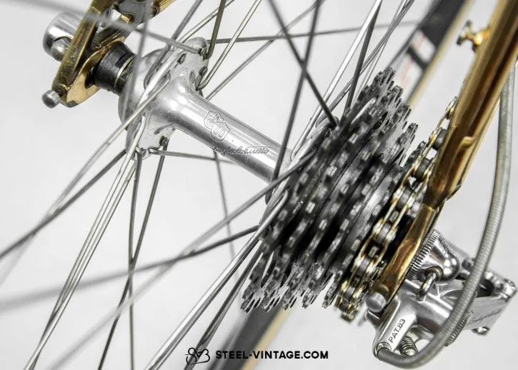 Vicini Oro Anniversary Gold Plated Bicycle Campagnolo 50th Anniversary