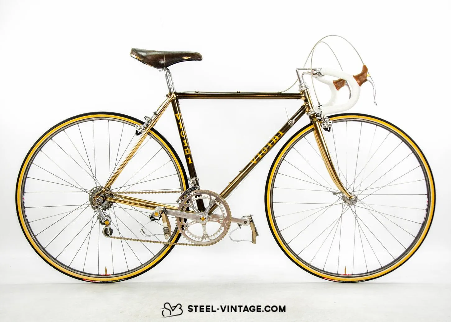 Vicini Oro Anniversary Gold Plated Bicycle Campagnolo 50th Anniversary