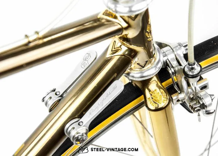 Vicini Oro Anniversary Gold Plated Bicycle Campagnolo 50th Anniversary