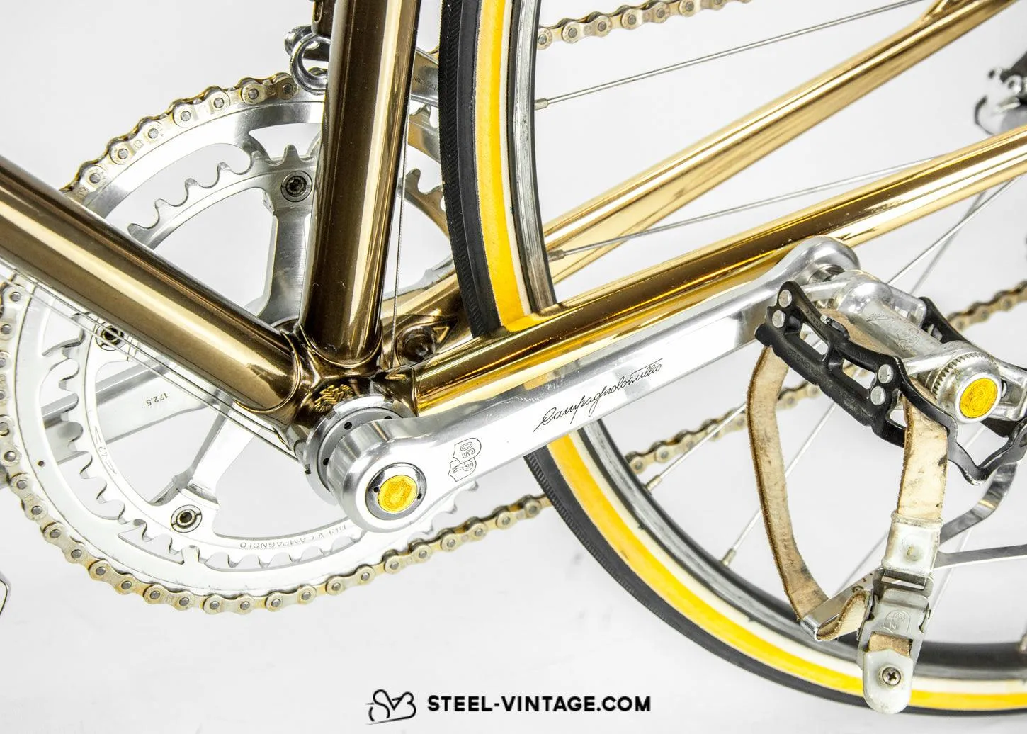 Vicini Oro Anniversary Gold Plated Bicycle Campagnolo 50th Anniversary