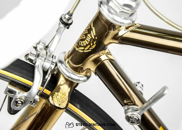 Vicini Oro Anniversary Gold Plated Bicycle Campagnolo 50th Anniversary