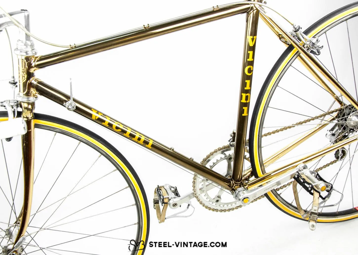 Vicini Oro Anniversary Gold Plated Bicycle Campagnolo 50th Anniversary