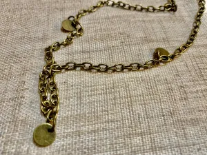 Vintage Style Polka Dot Convertible Face Mask Chain