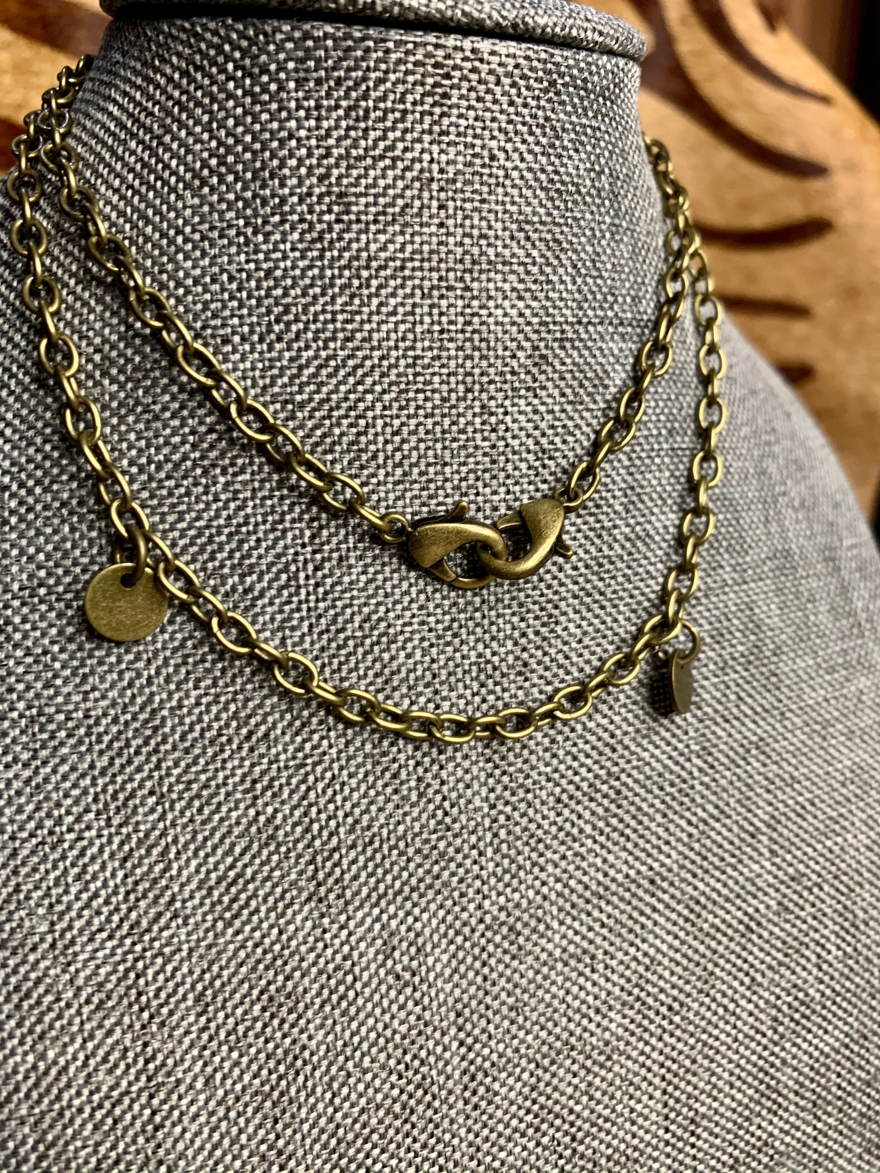 Vintage Style Polka Dot Convertible Face Mask Chain
