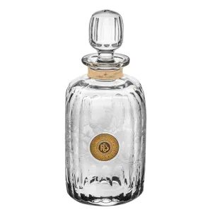 Vista Alegre My Rare Spirits Areni whisky decanter with gold decoration