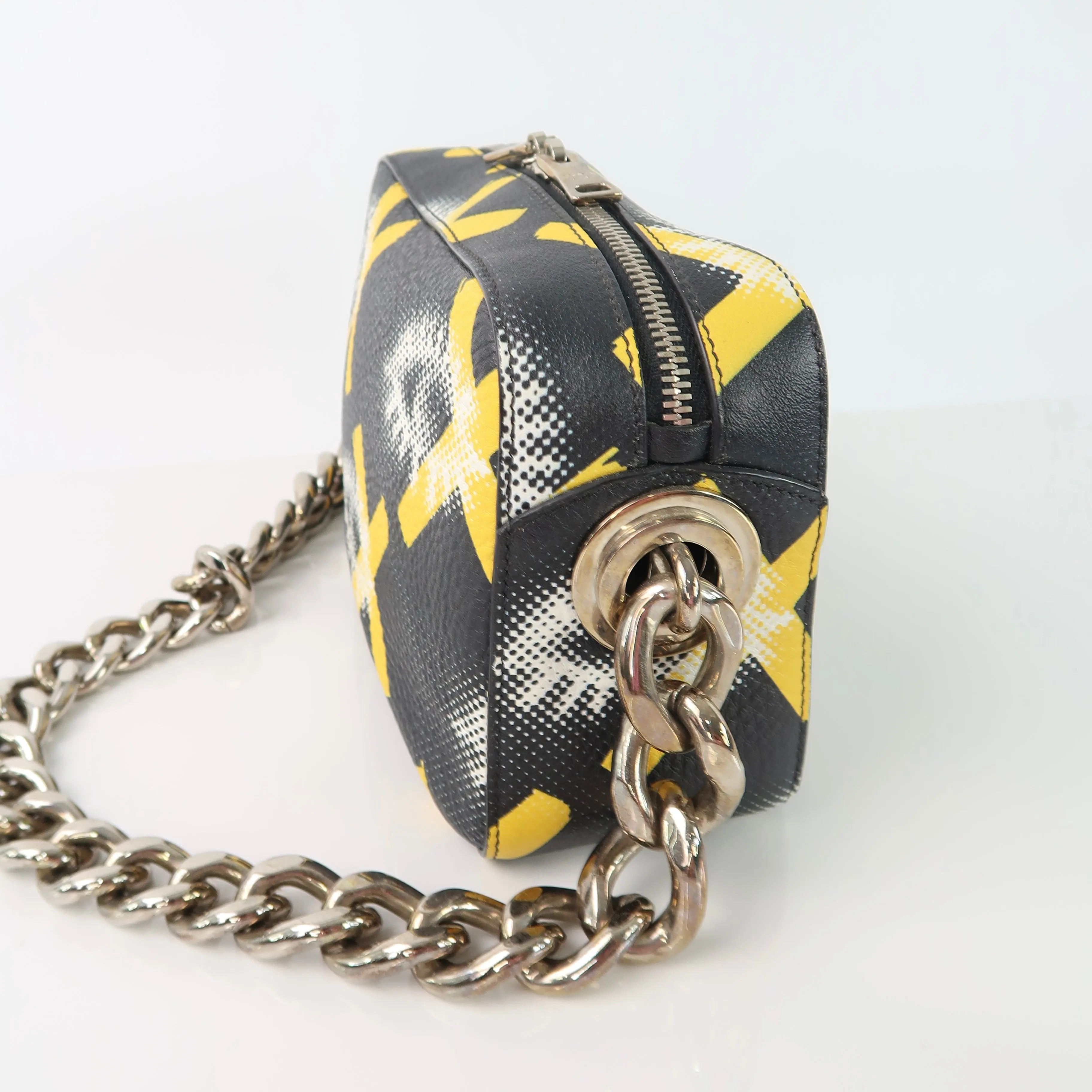 Vitello Daino Eye Inside Shoulder Bag