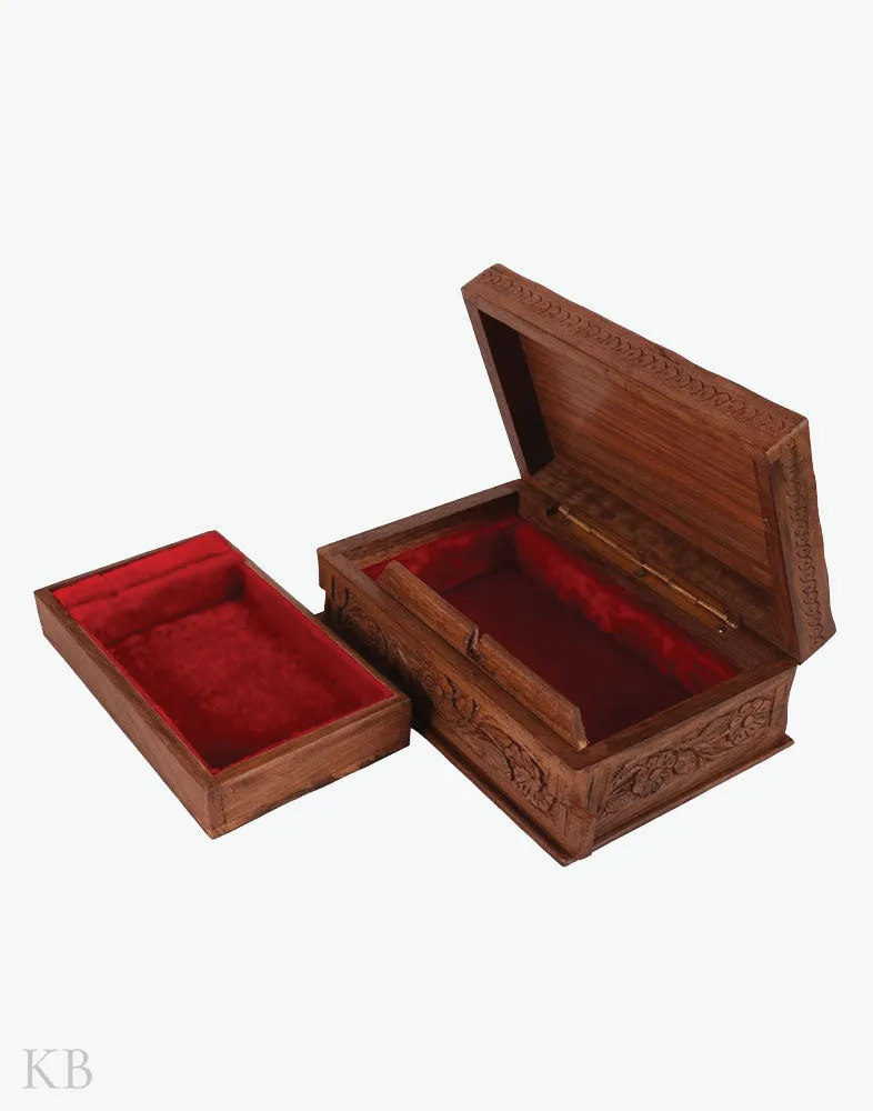 Walnut Wood Storage Box