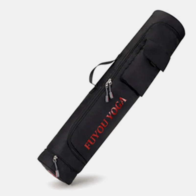 Waterproof Full Zip Yoga Mat Bag Carrier with Adjustable Strap Storage Pocket
