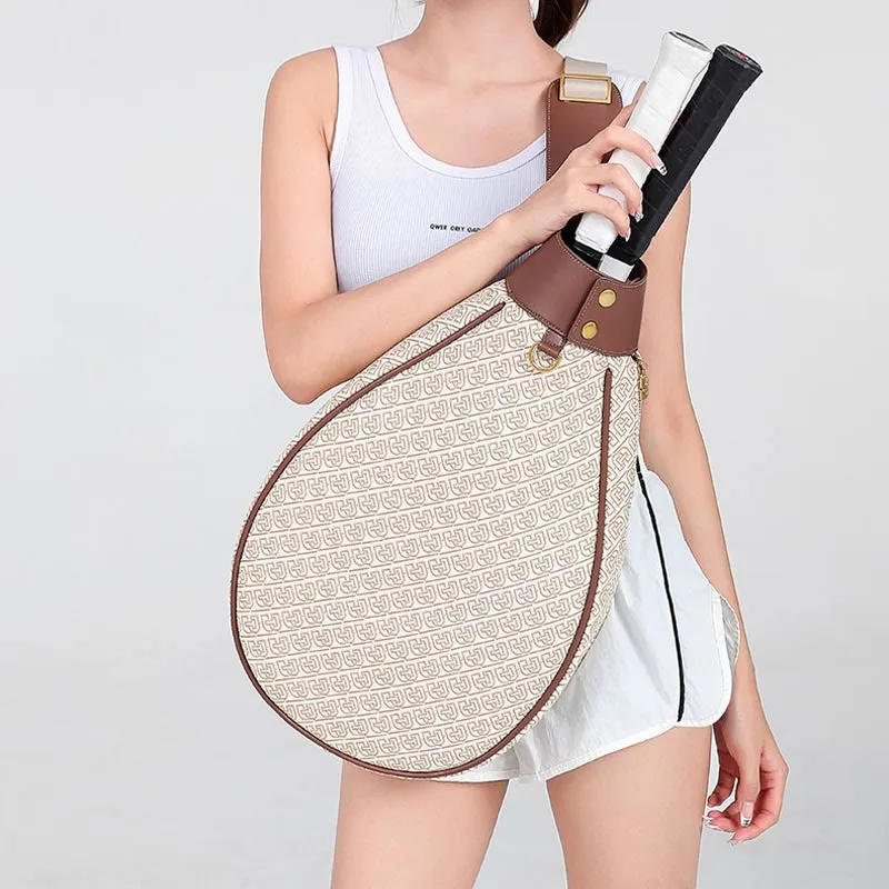 Waterproof Tennis Bag Large Capacity Crossbody Sports Racquet Bag