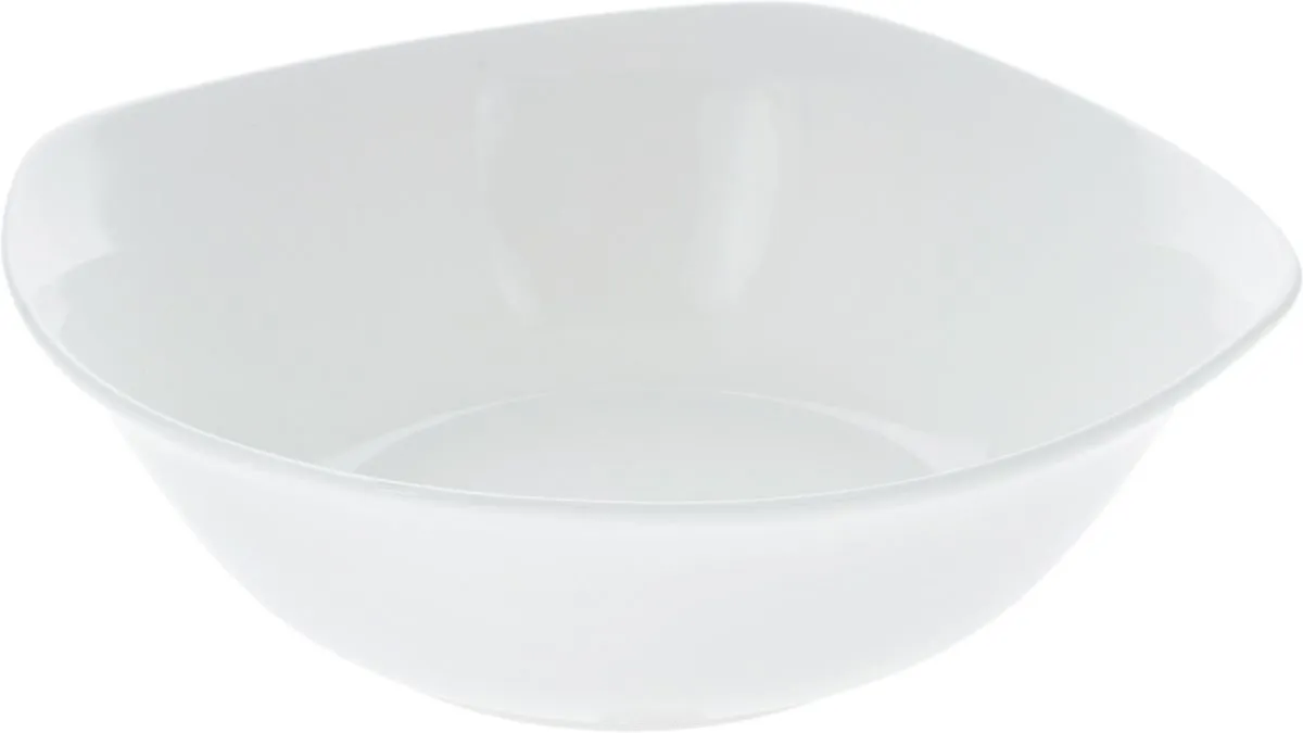 White Bowl 6.5" inch X 6.5" inch | 16.5 X 16.5 Cm