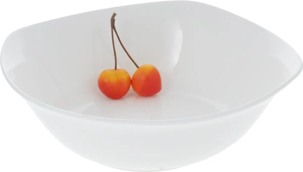 White Bowl 6.5" inch X 6.5" inch | 16.5 X 16.5 Cm
