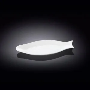 White Fish Plate 10" inch | 25.5 Cm