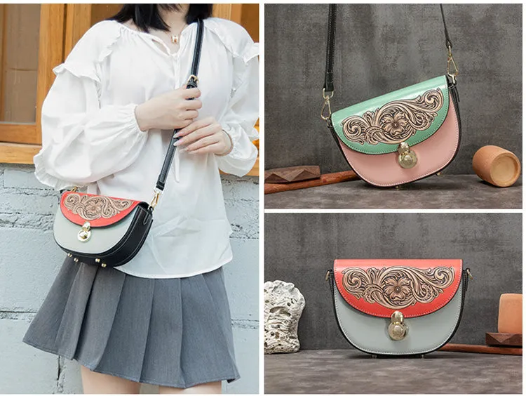 Womens Small Designer Crossbody Bags Green Shoulder Bag