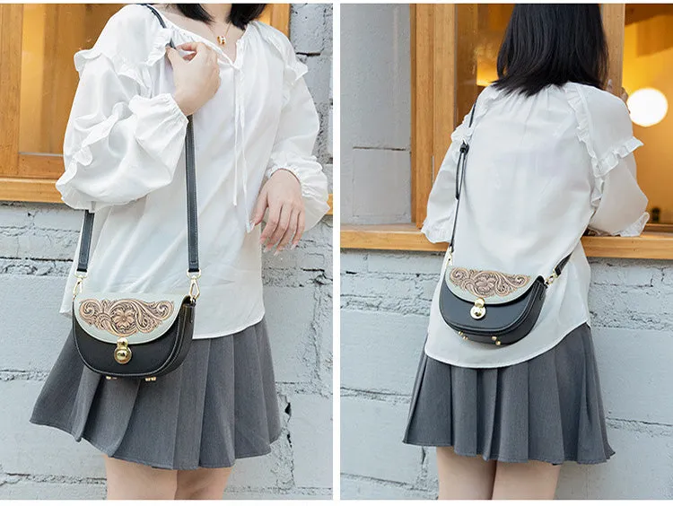 Womens Small Designer Crossbody Bags Green Shoulder Bag