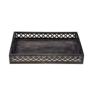 Wood Vasant Star Serving Tray Large