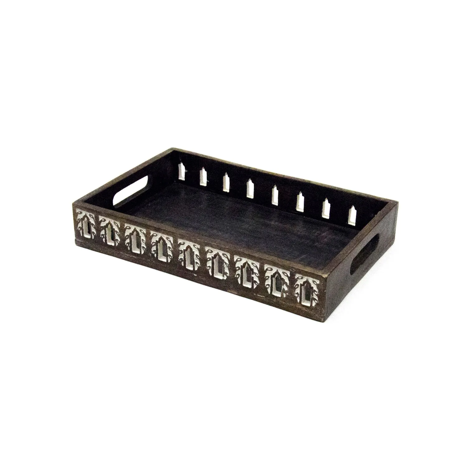 Wood Vasant Window Serving Tray Small