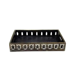 Wood Vasant Window Serving Tray Small