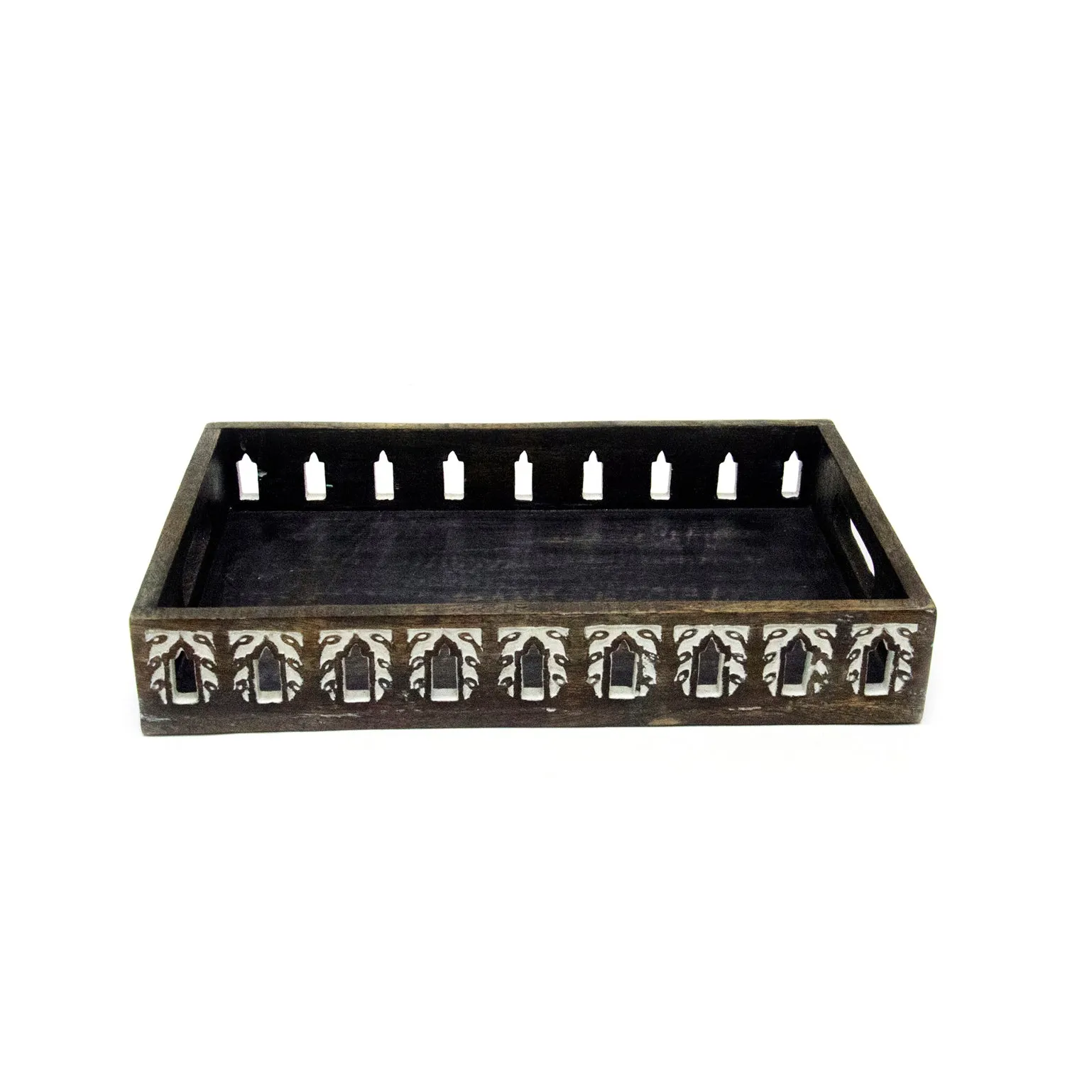 Wood Vasant Window Serving Tray Small