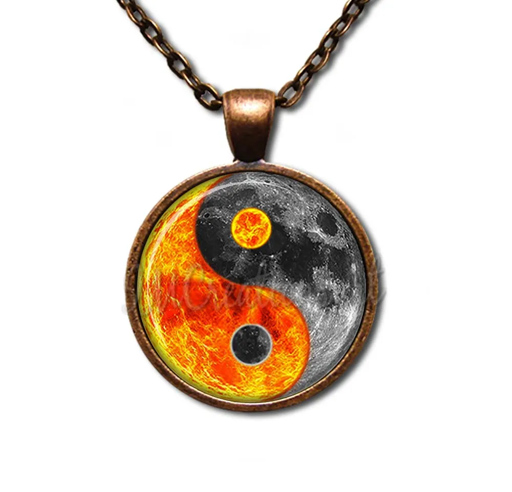 Yin Yang Sun and Moon